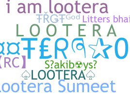 Nickname - lootera