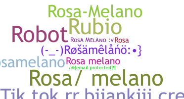 Nickname - Rosamelano