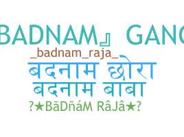 Nickname - BaDnAm
