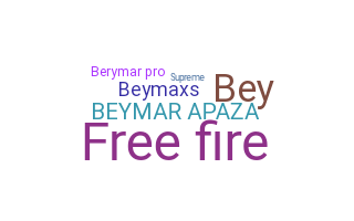 Nickname - beymar