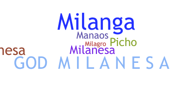 Nickname - MILANESA