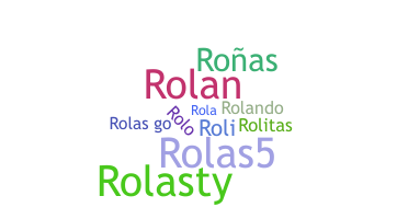 Nickname - Rolas