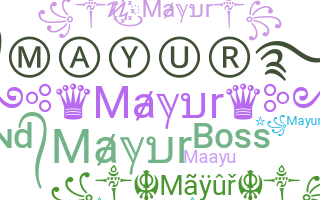 Nickname - Mayur