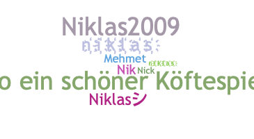 Nickname - Niklas