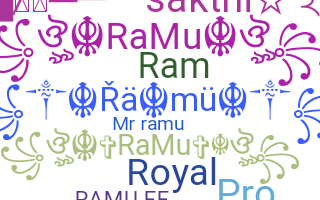 Nickname - ramU