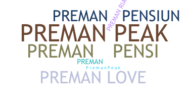 Nickname - Preman