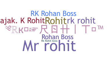 Nickname - RkRohit