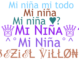 Nickname - minina