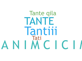 Nickname - Tante