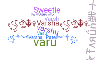 Nickname - Varsha