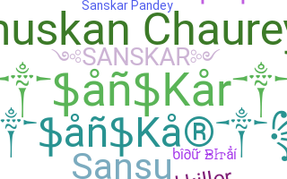 Nickname - sanskar