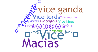 Nickname - Vice