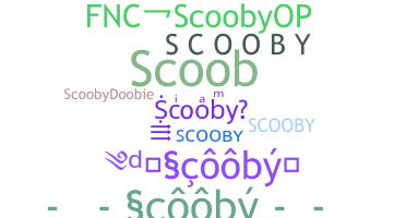 Nickname - Scooby