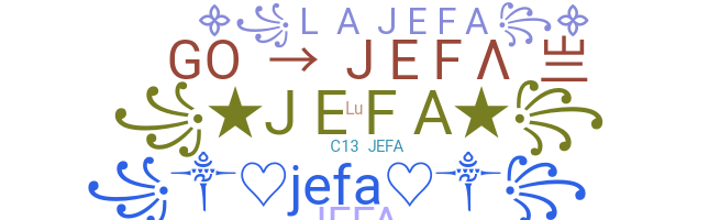 Nickname - JefA