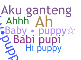 Nickname - babypuppy