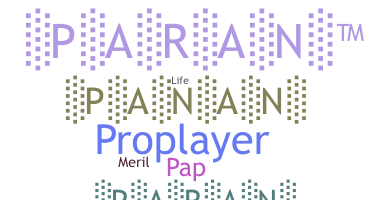 Nickname - Paran