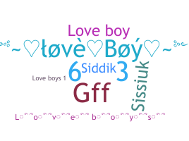 Nickname - loveboys