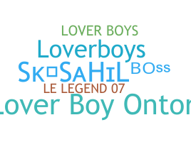 Nickname - loverboys