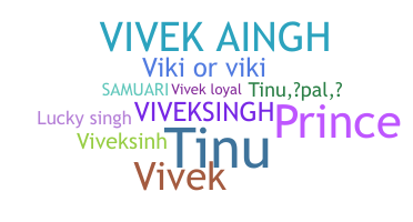 Nickname - VivekSingh