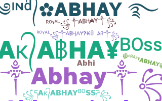 Nickname - Abhay