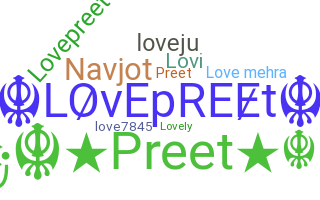 Nickname - Lovepreet