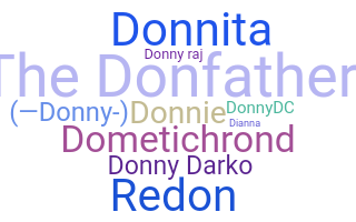 Nickname - Donny