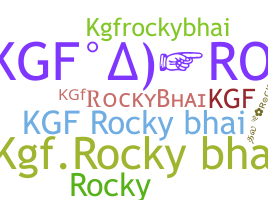 Nickname - KgfRockybhai