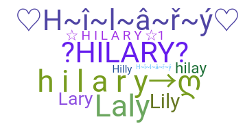 Nickname - Hilary