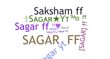 Nickname - SagarFF
