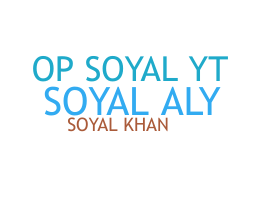 Nickname - SOYALKHAN