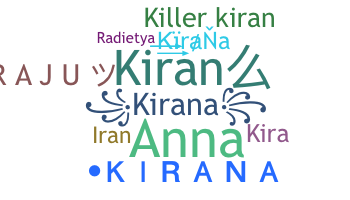Nickname - Kirana