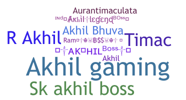 Nickname - AkhilBoss