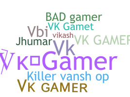 Nickname - VKGAMER