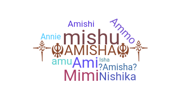 Nickname - Amisha
