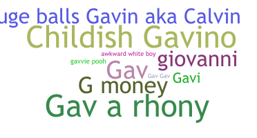 Nickname - Gavin