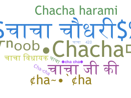 Nickname - Chacha