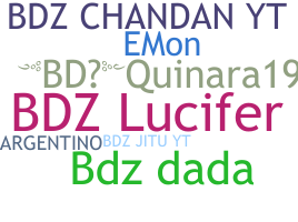 Nickname - BDZ