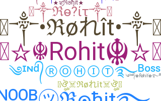 Nickname - Rohit