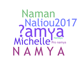 Nickname - Namya