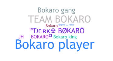 Nickname - bokaro