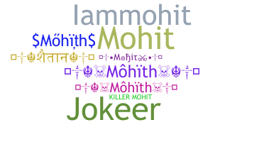 Nickname - Mohith