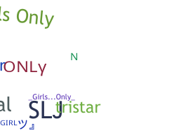 Nickname - GirlsOnly