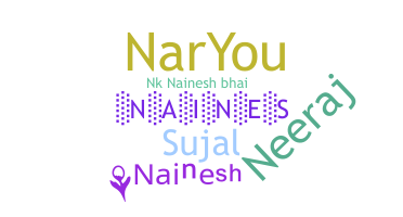 Nickname - Nainesh