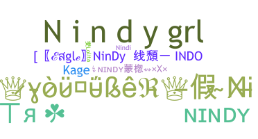 Nickname - Nindy