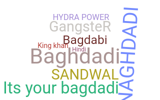 Nickname - Bagdadi