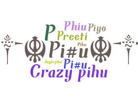 Nickname - pihu