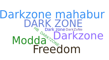 Nickname - darkzone