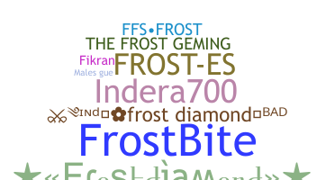 Nickname - frostdiamond