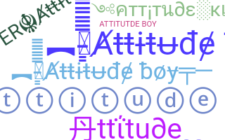 Nickname - Attitudeboy