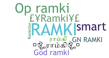 Nickname - Ramki